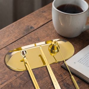 Ensemble de bougies – Or